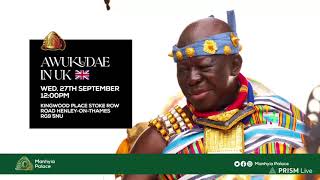 Otumfuo Osei Tutu II Celebrates Awukudae in UK [upl. by Ssor]