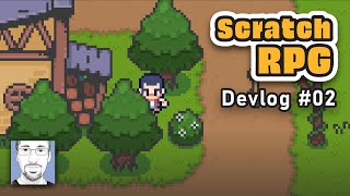 Scratch RPG  Devlog 02  Tile Layering amp Collisions [upl. by Nananne195]