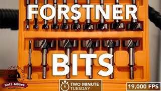 Forstner Bits Tips and Tricks  Two Minuteish Tuesday  19k FPS Slow Motion Footage [upl. by Gill821]