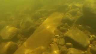 Lake Superior Aquaman Freediving the Ruins of Duluths Outer Harbor GoPro [upl. by Kung]