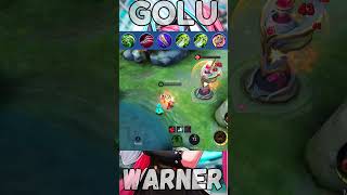 Claude vs Turret mobilelegends goluwarner [upl. by Hepsiba775]