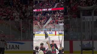 Adam Gaudette Seattle Goal Challenge ottawasenators seattlekraken nhl [upl. by Leiruh]