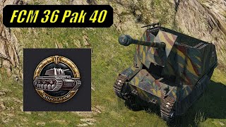 Kolobanovs Medal with FCM 36 Pak 40  Lakeville  World of Tanks  15 [upl. by Swane976]