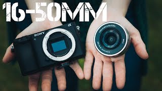 SONY SELP1650 1650mm Power Zoom Kit Lens VIDEO TEST  SONY A6500 [upl. by Ahsiekram]