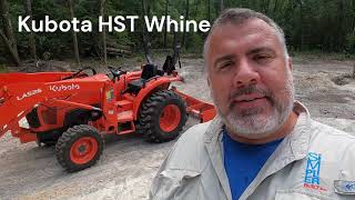 Kubota HST Whine  L2501 Hydrostatic Drive Noise kubota tractor [upl. by Copeland]