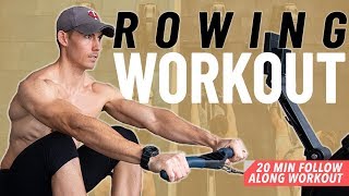 The PERFECT BEGINNER Rowing Workout [upl. by Sigfrid]