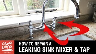 How to Repair A Kitchen Sink Mixer amp Dripping Tap [upl. by Reffineg]