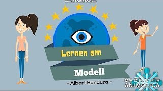 ♤ Lerntheorien  Lernen am Modell  Modelllernen  Pädagogik  Albert Bandura  mit Beispiel [upl. by Eniawd]