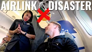 IRRESPONSIBLE CREW amp FILTHY PLANES  AVOID SOUTH AFRICAN AIRLINK [upl. by Ical196]