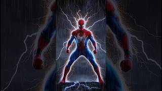 Spiderman vs Thunder shorts ai marvel spiderman viral [upl. by Letsirk]