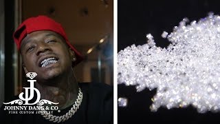 MoneyBagg Yo Shows The Permanent Flawless Grill Process [upl. by Pieter158]