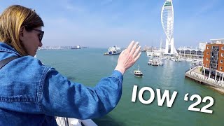 Caravan holiday to Isle of Wight  Part 1  Ferry travel and setup [upl. by Eiramik]