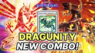 New Dragunity Combo With Crimson Dragon and Synchro Rumble [upl. by Rawley]