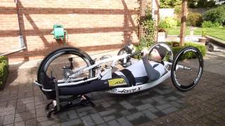 SportCrafters Handcycle Trainer Demo [upl. by Tekcirk498]