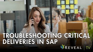 Investigate Critical Deliveries In Your SAP Warehouse Activity Monitor [upl. by Hedwig]