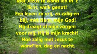 Lied Als Jezus met mij wandelt [upl. by Assirroc]