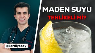 Maden suyu veya soda zararlı mıdır Ne kadar maden suyu içebiliriz [upl. by Nyvar579]