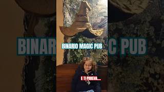 Tutti sotto il Cappello Parlante al Binario Magic Pub harrypotter magic magic Pub pizza [upl. by Asereht347]