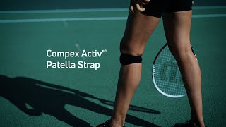 Compex Activ Patella Strap CINTA ROTULIANA [upl. by Bertero991]