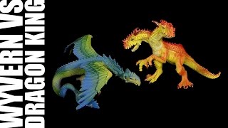 Safari Ltd ® Dragon King vs Wyvern  Modellvergleich  Comparison  360° [upl. by Frear]