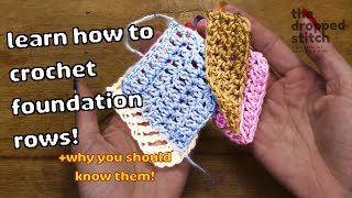 how to do foundation crochet  learn how to fsc fdhc fdc and ftc [upl. by Kristine]