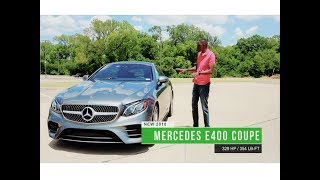 2018 MercedesBenz E400 Coupe Review Park Place AMG Features [upl. by Aphra]