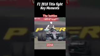 🔥F1 KEY MOMENTS IN 2018🔥 The battles were real [upl. by Silbahc]