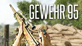 LEARNING THE GEWEHR 95  Battlefield 5 Sniper Gameplay [upl. by Oakes]