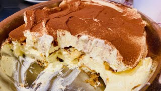 Tiramisù con le uova pastorizzate Una tecnica più veloce e tutta in un colpo ￼ [upl. by Almeta]