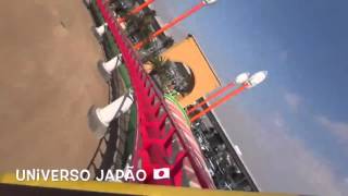 MontanhaRussa Steel Dragon 2000 Nagashima SpaLand🎢🇯🇵 [upl. by Ardnak]