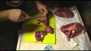 Processing Deer Hind Quarter [upl. by Peskoff353]