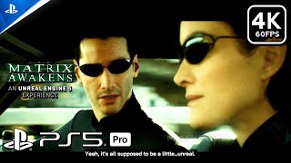 THE MATRIX AWAKENS PS5 PRO Gameplay Walkthrough Part 1  DEMO 4K 60PS [upl. by Werdn]