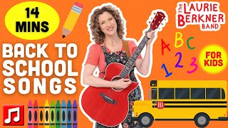 14 mins  quotLook At All The Lettersquot and other Back to School Songs by Laurie Berkner [upl. by Zelten645]