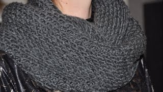 How to Knit an Infinity Scarf [upl. by Nitsyrc]