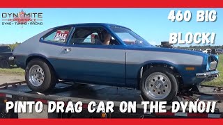 1972 Ford Pinto with 460 Big Block Dyno Run [upl. by Roma]