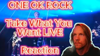 VERY EMOTIONAL PERFORMANCE ONE OK ROCK  Take What You Want LIVE Singer Reacts [upl. by Yblek]