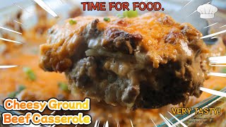 This Cheesy Ground Beef Potato Casserole is BudgetFriendly and Easy [upl. by Bjork]