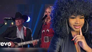 FIRST TIME REACTING TO  GEORGE STRAIT amp MIRANDA LAMBERT quotRUNquot LIVE AT THE ACM AWARDS  REACTION [upl. by Blithe597]