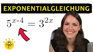 Exponentialgleichungen lösen Logarithmus – Gleichung logarithmieren [upl. by Esinyt]