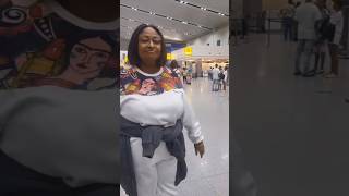 Ronke oshodi oke arrives UK [upl. by Harwilll]