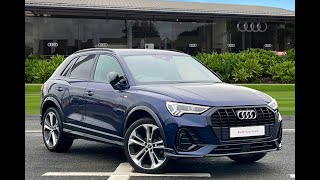 Audi Q3 Black Edition 35 TFSI  Carlisle Audi [upl. by Kingdon]