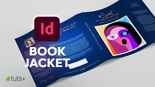 How to Create a Book Jacket Template in InDesign  InDesign Tutorial [upl. by Doi]