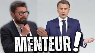 Ce journaliste pose une question qui REND FOU Macron [upl. by Bremble]