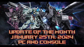 Mobile Suit Gundam Battle Operation 2 Update of the Month for January 25th 2024 [upl. by Terriss]