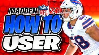 Madden 24 Defensive Tips  MASTER Your User Ability in Madden NFL 24 [upl. by Aloysia]