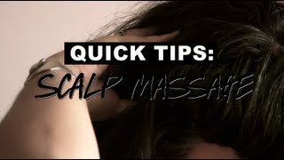 LUSH Quick Tips Scalp Massage [upl. by Nosredna]