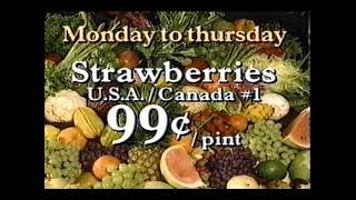 Retro Montreal ad from 1994 Fruiterie 440 [upl. by Dzoba148]