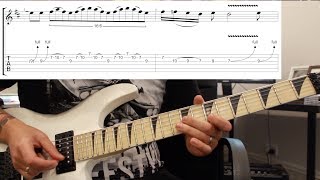 How to play ‘Panama’ by Van Halen Guitar Solo Lesson wtabs [upl. by Schoenberg774]