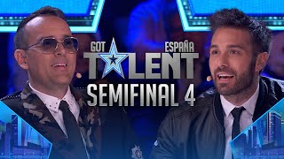 PROGRAMA COMPLETO Números nunca antes vistos y mucha PASIÓN  Semifinal 04  Got Talent España T5 [upl. by Barbra]