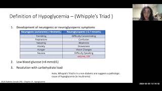 Prevention and Management of Hypoglycemia in a non diabetic [upl. by Elyagiba]